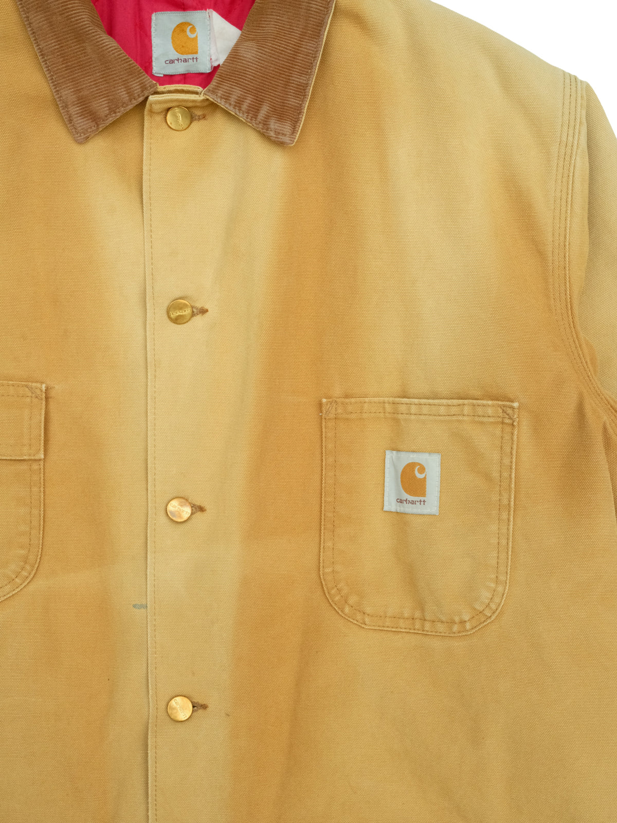 90's Carhartt '6QLC' Quilt-Lined Chore Coat (L)