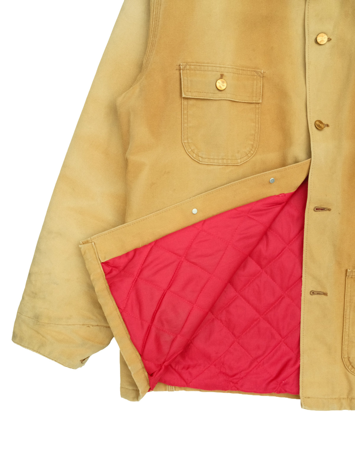 90's Carhartt '6QLC' Quilt-Lined Chore Coat (L)